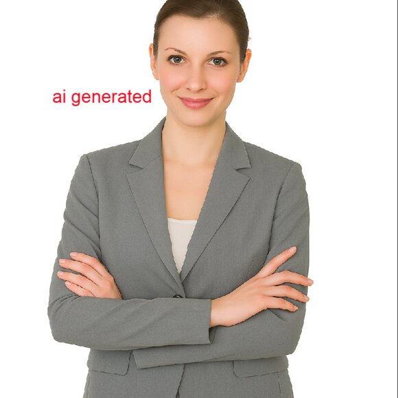 Bundle 5/$35 Express Design Studio Women’s Gray Blazer Jacket Size 8 - Picture 2 of 10